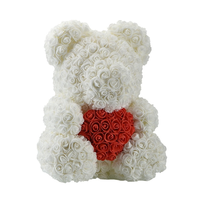 Valentine Dog Panda Unicorn Teddy Bear Rose Soap Foam Flower Artificial Toy Birtthday Mothers Day Birthday Gifts for Women