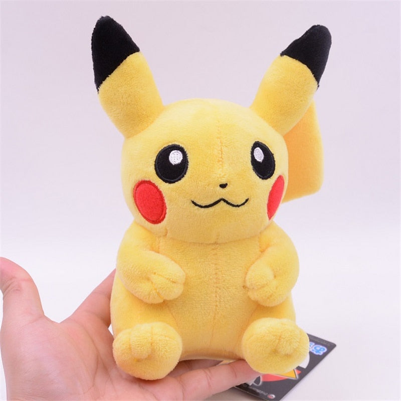 20cm Tomy Pokemon Pet Figures Pikachu Pichu Cartoon Plush Toy Pokémon Plush Keychain Kawaii Pendant Toys Kids Xmas Gift