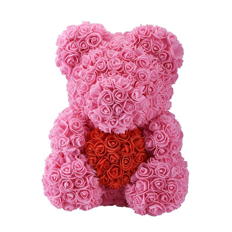 Valentine Dog Panda Unicorn Teddy Bear Rose Soap Foam Flower Artificial Toy Birtthday Mothers Day Birthday Gifts for Women