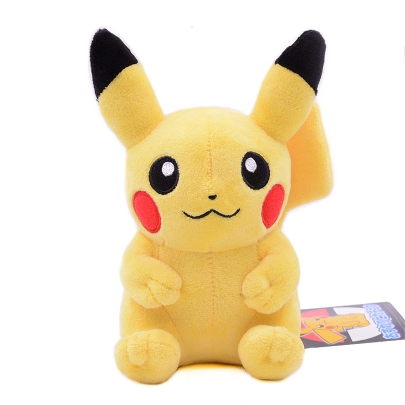 20cm Tomy Pokemon Pet Figures Pikachu Pichu Cartoon Plush Toy Pokémon Plush Keychain Kawaii Pendant Toys Kids Xmas Gift