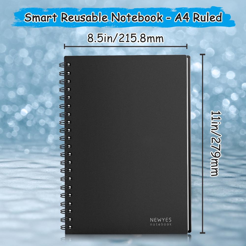 smart reusable erasable notebook Spiral A4 Notebook Paper Notepad Pocketbook Diary Journal Office School Drawing Gift NEW