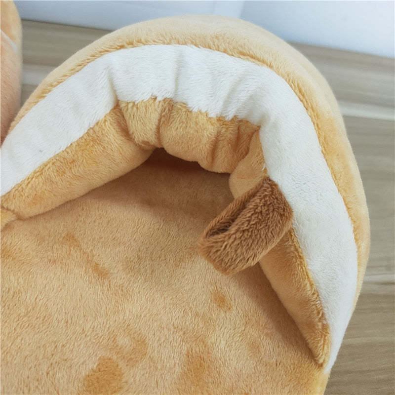 Cute Boba Pillow Bubble Tea Plush Slippers Stuffed Body Cup Shaped Shoes Super Soft Milk Tea Indoor Slippers Food Adult Slippers