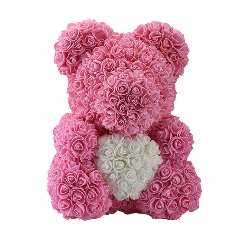 Valentine Dog Panda Unicorn Teddy Bear Rose Soap Foam Flower Artificial Toy Birtthday Mothers Day Birthday Gifts for Women